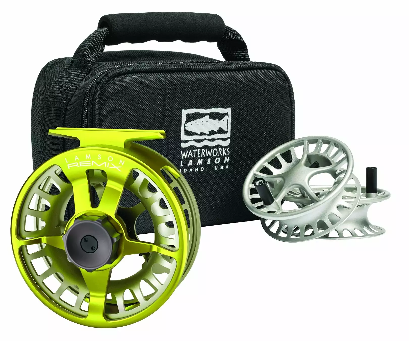 Waterworks-Lamson Remix (& Remix HD) 3-Pack Fly Fishing Reel And Spools 4 Waterworks-Lamson Remix (& Remix HD) 3-Pack Fly Fishing Reel And Spools - Image 2