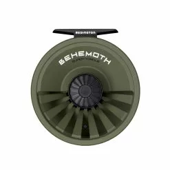 Far Bank Enterprises Redington BEHEMOTH Series Fly Reels -LINES & LEADERS Store Redington Reel BEHEMOTH OD Green Back 7 8 scaled