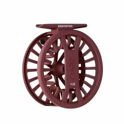 Far Bank Enterprises Redington ZERO Fly Reel -LINES & LEADERS Store Redington ZERO Burgundy Back Angled scaled