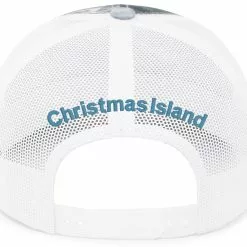 Shirtworks Red's Fly Shop Destination Travel Hats -LINES & LEADERS Store Reds Std 107C AqStlhdWhite ChIsland