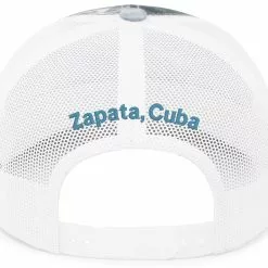 Shirtworks Red's Fly Shop Destination Travel Hats -LINES & LEADERS Store Reds Std 107C AqStlhdWhite Zapata