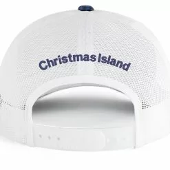 Shirtworks Red's Fly Shop Destination Travel Hats -LINES & LEADERS Store Reds Std 107C BluefinWhite ChIsland