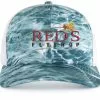 Shirtworks Red's Fly Shop Destination Travel Hats -LINES & LEADERS Store Reds Std 107C SpinDriftWhite