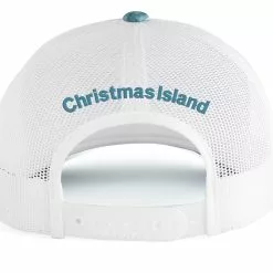 Shirtworks Red's Fly Shop Destination Travel Hats -LINES & LEADERS Store Reds Std 107C SpinDriftWhite ChIsland