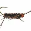 Rubberlegs Tungsten Bead Jighead // Stonefly Nymph By Umpqua -LINES & LEADERS Store RubberLegs CoffeeBlack scaled