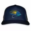 REP YOUR WATER - Trucker Caps - Salmon Fly 2 REP YOUR WATER - Trucker Caps - Salmon Fly -LINES & LEADERS Store SLMF51LPSalmonFlyNavy Gray Front 14f01fb8 6f78 422b af6c ad50cbfd47d8