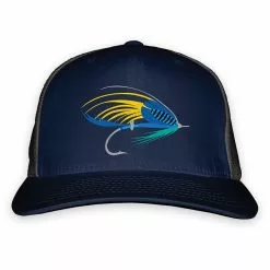 REP YOUR WATER - Trucker Caps - Salmon Fly