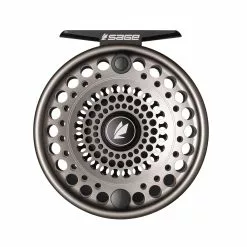 Far Bank Enterprises Sage TROUT Fly Reels And/or Spare Spools // Classic Look And Modern Performance 12 Far Bank Enterprises Sage TROUT Fly Reels And/or Spare Spools // Classic Look And Modern Performance -LINES & LEADERS Store Sage TROUTReel Black Silver Front