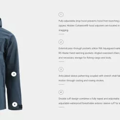 Skwala Fishing Skwala RS Jacket 20 Skwala Fishing Skwala RS Jacket -LINES & LEADERS Store SkwalaRSfeatures