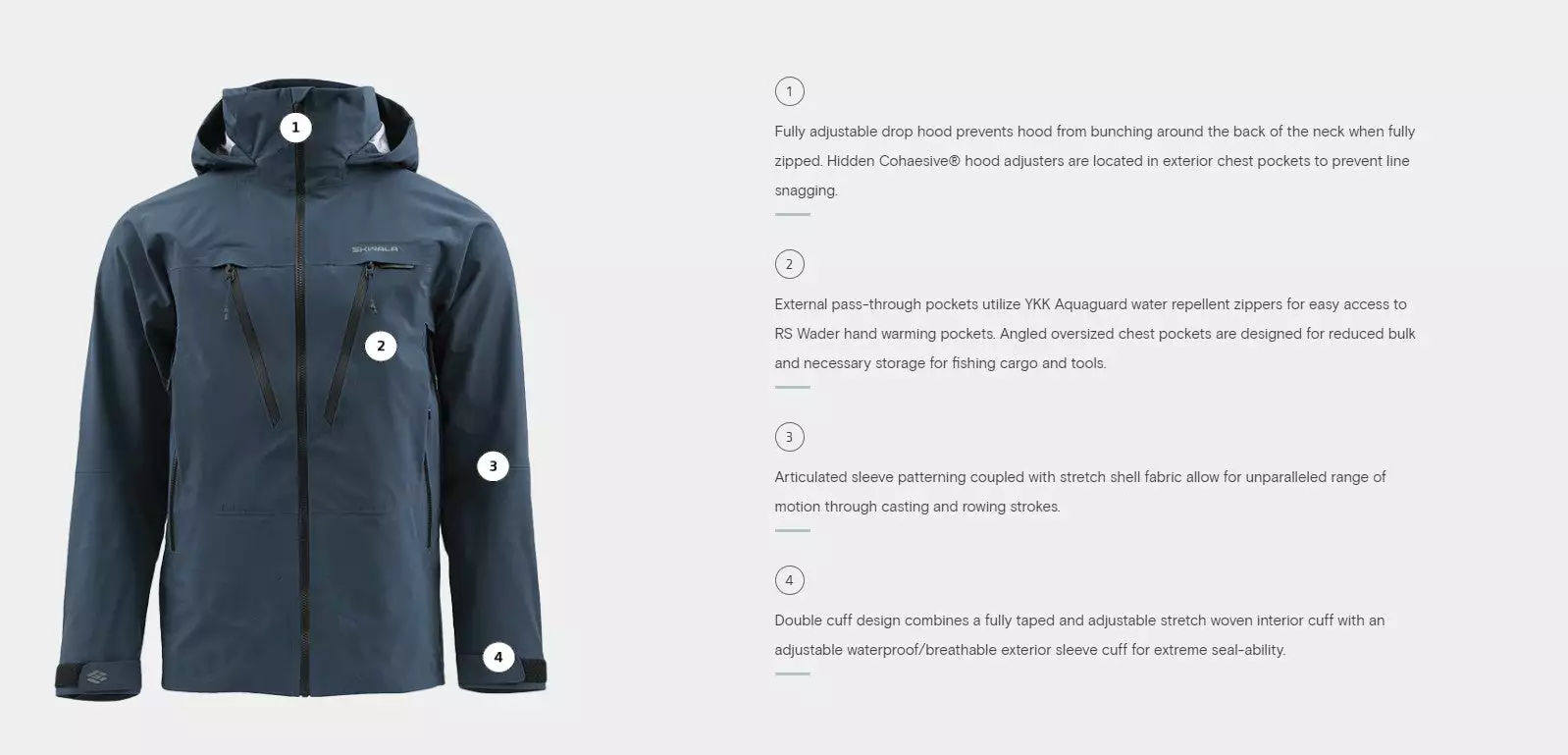 Skwala Fishing Skwala RS Jacket 11 Skwala Fishing Skwala RS Jacket - Image 9