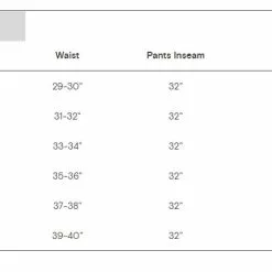 Skwala Fishing Skwala Sol Wading Pant -LINES & LEADERS Store Skwalapantsizingchart