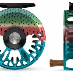 LINES & LEADERS Store 44 Abel Vaya Fly Reel // Classic Rainbow Reel