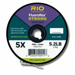 Far Bank Enterprises 100 Yard Spools - RIO Fluoroflex STRONG Tippet // 0X - 7X