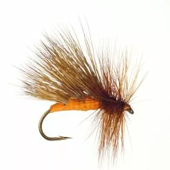 Hie-Tie October Caddis By Rainy's // EXCLUSIVE Red's Pattern
