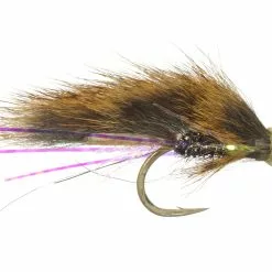 LINES & LEADERS Store 62 Squirrel Micro Zonker By Rainy's // Great Trout Spey Streamer