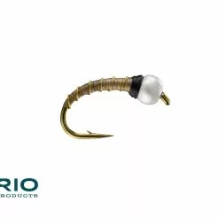 Far Bank Enterprises RIO's Ice Cream Cone // Chironomid Fly -LINES & LEADERS Store icecreamconetan