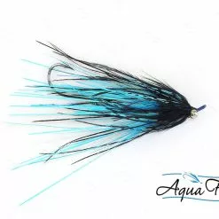 Stu's Ostrich Mini-Intruder By Aqua Flies -LINES & LEADERS Store miniintruder12030blublk