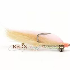 Bonefish Scampi By Umpqua // Light Bonefish Fly -LINES & LEADERS Store pink 1 scaled