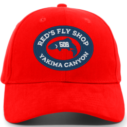 Shirtworks Red's Oval "509" Logo'd Trucker Cap 18 Shirtworks Red's Oval "509" Logo'd Trucker Cap -LINES & LEADERS Store reds oval509 101c red