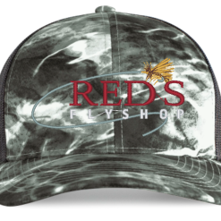 Shirtworks Red's Fly Shop Logo Hat -LINES & LEADERS Store reds std 107c blacktip