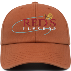 Shirtworks Red's Fly Shop Logo Hat -LINES & LEADERS Store reds std p200 rust