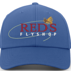 Shirtworks Red's Fly Shop Logo Hat -LINES & LEADERS Store reds std p202 lavendar