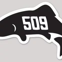 Make Stickers Stickers // "509 Trout" And Red's Logo Stickers