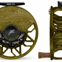 LINES & LEADERS Store 39 Abel Rove Fly Reel // Satin Dark Olive Underwood Swing