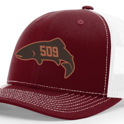 Shirtworks Red's 509 Fish Logo'd Trucker Hat